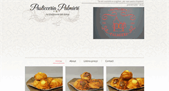 Desktop Screenshot of pasticceriapalmieri.com